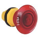 Rockwell Automation 800H-TFRXJETS00R Illuminated Trigger Action Twist/Key Release Switch, 60 mm, Twist-to-Release Operator
