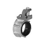 Crouse-Hinds HGLL8C Grounding Bushing With 8 to 1/0 AWG Copper Lug, 3 in Trade, Malleable Iron, Zinc Plated