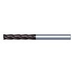 Kennametal® GOmill™ 4SE0375IS062A/KC633M Center Cutting General Purpose Single End Square End Mill, 3/8 in Diameter Cutter, 5/8 in Length of Cut, 4 Flutes, 3/8 in Shank Diameter, 2 in OAL, TiAlN Coated