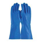 Assurance® 50-N160B/XL Medium Weight Chemical-Resistant Gloves, XL, Ambidextrous Hand, Nitrile, Blue, Flock Lining, 13 in L, Resists: Abrasion, Cut, Chemical and Puncture, Unsupported Support, Straight Cuff, 15 mil THK