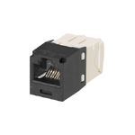 Panduit® CJ688TGBL TX6™ PLUS 8-Position 8-Wire RJ45 Universal TG Style UTP Jack Module, Cat 6/Mini-Com® Module, 1 Ports