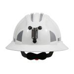 JSP® 280-EV6161MCR2-40 280-EV6161MCR2 Full Brim Hard Hat, HDPE, 6-Point Polyester Suspension, ANSI Electrical Class Rating: Class C, ANSI Impact Rating: Type I, Wheel Ratchet Adjustment