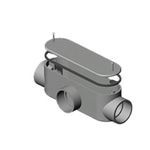 Allied Tube & Conduit 59231 Type T Conduit Connector, 3/4 in Trade, PVC