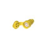 Molex® Watertite® 130147-0044 Straight Blade Locking Connector, 125 VAC, 20 A, 2 Pole, 3 Wires, Yellow