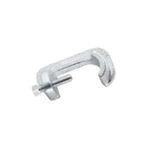 Crouse-Hinds JCC56 J-Type Conduit Beam Clamp, 1-1/2 in, 2 in, For Use With Rigid/EMT/IMC Conduit, Ductile Iron, Electrogalvanized