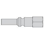 Foster® LN3 1-Way Shut-Off Plug, 1/4 in, FPT, Steel