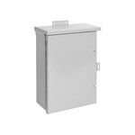 nVent HOFFMAN A20R166HCR A3M Medium Surface Mount Enclosure, 20 in L x 16 in W x 6 in D, NEMA 3R, Steel