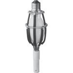 McGill® 161C Lamp Changer Head With Garter Spring, E-21, E-23, E-23-1, 2, E-25, E-28, ED-23-1, 2, ED-28, BT-28 Lamp, Incandescent Lamp, 75 to 250 W Lamp