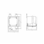 Carlon® Circuit Safe® CS12106 Factory Assembled JIC Enclosure With Opaque Lid, 10 in L x 6 in W x 12 in D, NEMA 1/3/3S/3X/3SX/4/4X/12/13, Polycarbonate