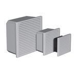 nVent HOFFMAN TFP61UL12 D85 TFP Filter Fan, 115 VAC, 0.36/0.45 A, 32/36 W Power, 117/140 cfm Air Flow, NEMA 12 Enclosure