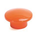 Rockwell Automation 800T Non-Illum. Plastic Mushroom Cap, Orange