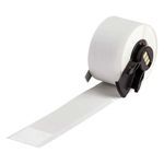 Brady® BMP® 61 BMP® 71 TLS 2200® TLS-PC Link™ ToughBond® PTL-23-427 Rectangular Self-Laminating Wire and Cable Label, 1 in W, White/Translucent Legend/Background, B-427 Vinyl