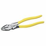 IDEAL® IDEAL® LaserEdge™ 30-430 Side Cutting Plier With Crimping Die, Serrated Jaw, 9-1/4 in OAL, Carbon Steel Jaw
