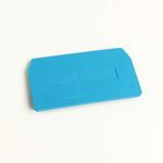 Rockwell Automation End Barrier, Blue, Qty. 50