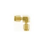 bi® N2500 Double Ferrule Tube Fitting 90 deg Union Elbow, 1/4 in, Tube, 316 Stainless Steel