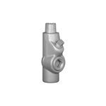 O-Z/Gedney EYAM-125 Vertical/Horizontal Conduit Sealing Fitting, 1-1/4 in For Use With: IMC/Rigid Conduit, Malleable Iron