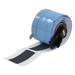 Brady® BMP® 61 BMP® 71 TLS 2200® TLS-PC Link™ PermaSleeve® PSPT-375-2-BK-R Single Sided Wire Marker Sleeve, 2 in W, 12 to 4 AWG Wire, B-342 Polyolefin