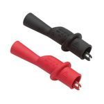 Fluke® AC173 Insulated Slide-On Alligator Clip Set, 10 A, 0.32 in Jaw Opening