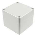 Hammond® R100-080-000 Thick Wall Watertight Wall Mount Enclosure, 3.15 in L x 3.15 in W x 2.36 in D, NEMA 1/4/4X/12/13, Die Cast Aluminum