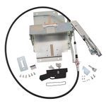 Rockwell Automation 140G/1494V Product Handle Accessories/Operating Mechanisms, 140G Flex-Cable, Painted Metal Flange Handle, 6 ft ,