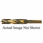 Norseman™ 25502 Type 130-AGM Reduced Shank Drill, 15 mm Drill - Metric, 1/2 in Shank, Hi-Molybdenum Steel