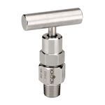 NOSHOK, Inc. 854-MS 1/2" National Pipe Thread (NPT), Male, 316 Stainless Steel, Soft Tip 0.159" Bleed Port Valve