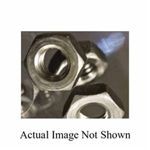 BBI 330390 Hex Head Finished Jam Nut, Measurement System: Imperial, 3/8-24 Thread, Low Carbon Steel, CR+3 Zinc Plated