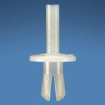 Panduit® Panduct® NR1-C Type NE/NNC Duct Rivet, For Use With TNR Rivet Tool, 1-Hole, Nylon, Natural