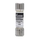 Bussmann Limitron™ KTK-12 Low Voltage Supplemental Fast Acting Fuse, 12 A, 600 VAC, 100 kA Interrupt, Class: CC, Cartridge Body