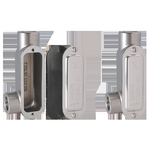 Gibson Stainless® 7075LL Type LL Conduit Body, 3/4 in Hub, 8, Stainless Steel