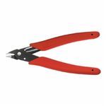 Klein® D275-5 Flush Cut Diagonal Cutting Plier, Ultra Slim Nose Jaw, 13/16 in L x 9/64 in W Jaw, 5 in OAL, Steel Jaw