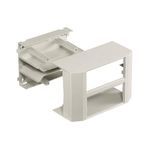 PREMISE WIRING BaseTrak® PB3IND2G 2-Gang Extruded In-Line Non-Metallic Standard Device Box