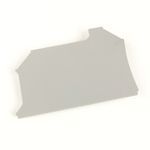 Rockwell Automation End Barrier, Gray (Standard), Qty. 50