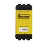 Bussmann Low-Peak™ CUBEFuse™ TCF40RN Finger-Safe Non-Indicating Time Delay Fuse, 40 A, 600 VAC/300 VDC, 300/100 kA Interrupt, Class: CF, Cube Body