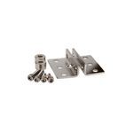 SMC® NCA1-L150 NCA1 Foot Mounting Bracket, For Use With NCA1 series air cylinder, 1.5 in Bore Size