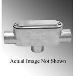 Calbrite™ S62000TB00 Type TB Conduit Body, 2 in Hub, 77 cu-in Capacity, Form 8 Form, 316 Stainless Steel