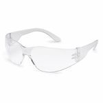 Gateway Safety® 3679 StarLite® SM Unisex Safety Glasses, Anti-Fog/Scratch-Resistant Lens Coating, Clear Lens, Frameless/Wraparound Frame, Clear Frame, Polycarbonate Frame, Polycarbonate Lens, Specifications Met: ANSI Z87.1