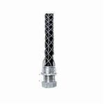 Wiring Device-Kellems 73031212 Dust Tight Strain Relief Grip, 1-1/8 to 1-1/2 in, 11-3/4 in L Mesh, Aluminum