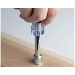 Jonard Tools® ND-631 Nut Driver Set, 3/16 in, 1/4 in, 5/16 in, 11/32 in, 3/8 in, 7/16 in, 1/2 in Size, 7 Piece, 7 in OAL