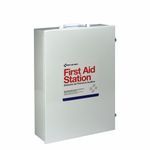 First Aid Only® 6175 Industrial First Aid Kit, Wall Mounting, 762 Components, Steel Case, 15-1/4 in H x 5-3/4 in W x 23 in D