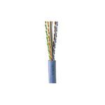 Hitachi Cable Supra 10G™ 30222-8-BL-3 Cat 6a CMR UTP Riser Cable, 300 VAC, (4-Pair) 23 AWG Bare Copper Conductor, 1000 ft Reel L