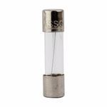 Bussmann GMC-1-R Low Breaking Medium Time Delay Fuse With Nickel Plated Brass End Caps, 1 A, 250 VAC, 35 A, 10 kA Interrupt, Cylindrical Body