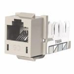PREMISE WIRING XCELERATOR™ HXJ6OW25 Modular Jack, Keystone Mounting, Beryllium Copper/High Impact Thermoplastic