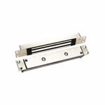 Securitron® SAM Shear Aligning Magnalock, Instant Release Action, 1200 lb Holding Force, 350 mA at 12 VDC, 170 mA at 24 VDC Power Source, Stainless Steel, Brushed/Clear Anodized
