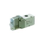 SMC® VP542-5D1-02NA VP500 3-Port Valve, 1/4 in Nominal, NPT End Style, 0.2 to 0.7 MPa Pressure, Die Cast Aluminum Body