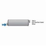Donaldson® M140048 2-Style Oval Muffler, 5.98 in Inlet x 5.98 in Outlet, 12.01 to 17.99 in Dia x 30 in L Body, 2172 to 3761 cfm