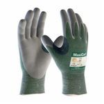 PIP® MaxiCut® 18-570-S Breathable Unisex Cut-Resistant Gloves, S, Micro-Foam/Nitrile Coating, Glass/Lycra®/Nylon/Polyester, Continuous Knit Wrist Cuff, Resists: Abrasion, Chemical, Cut, Oil, Puncture and Tear, ANSI Cut-Resistance Level: A2