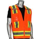 PIP® 302-0505-OR/L High Visibility Vest, L, Hi-Viz Orange