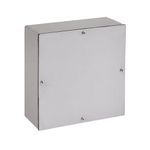 nVent HOFFMAN ASE10X10X6SSNK A90S4 Wall Mount Enclosure, 10 in L x 10 in W x 6 in D, NEMA 3/3R/4/4X/12, 304 Stainless Steel