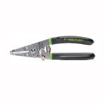 Greenlee® 1955-SS Manual Fixed Hole Wire Stripper With Spring, 7-1/2 in OAL, Stainless Steel Body